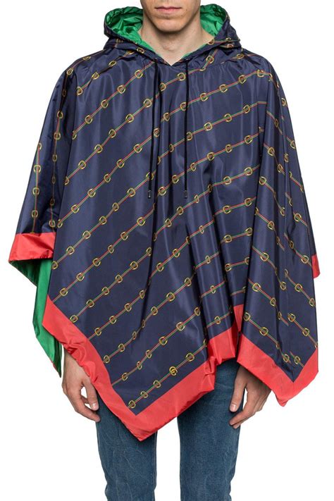 fake gucci poncho|gucci reversible poncho.